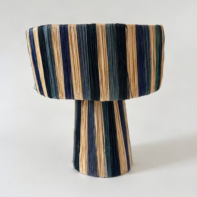 Raffia Tischleuchte "ZOUBIDA" Medium