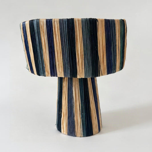 Raffia Tischleuchte "ZOUBIDA" Medium