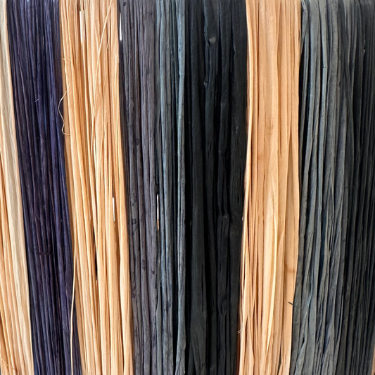 Raffia Tischleuchte "ZOUBIDA" Medium