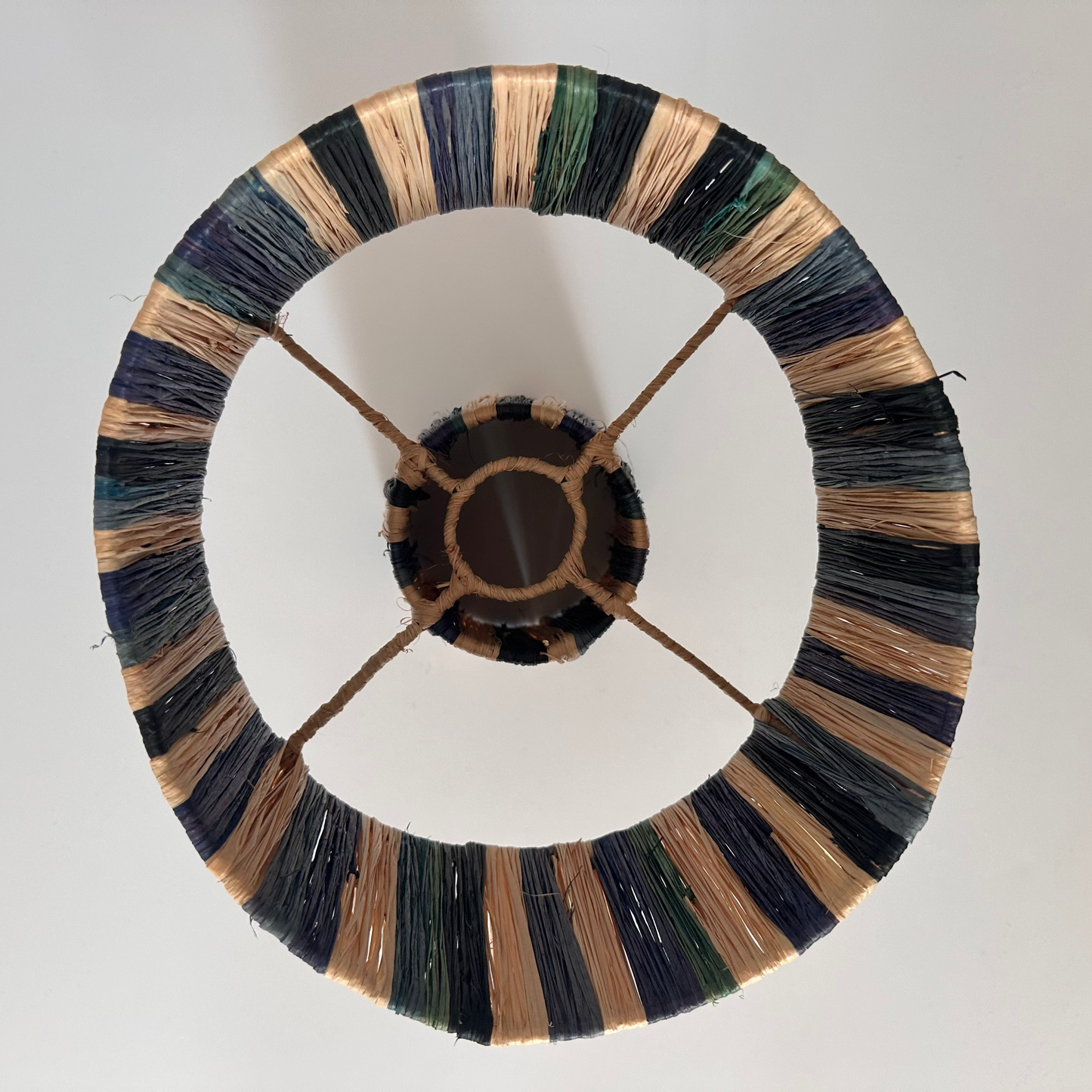 Raffia Tischleuchte "ZOUBIDA" Medium