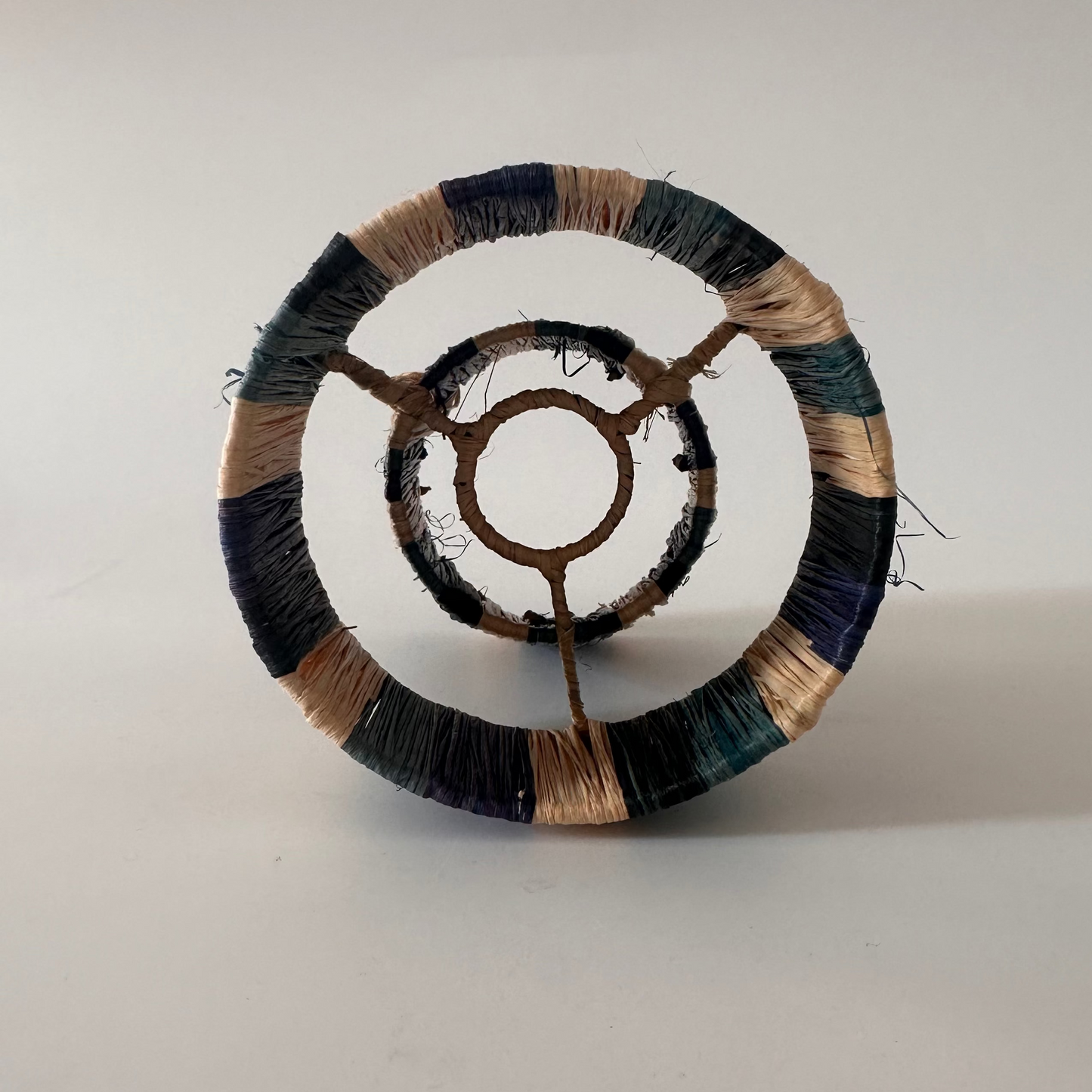 Raffia Tischleuchte "ZOUBIDA" Small