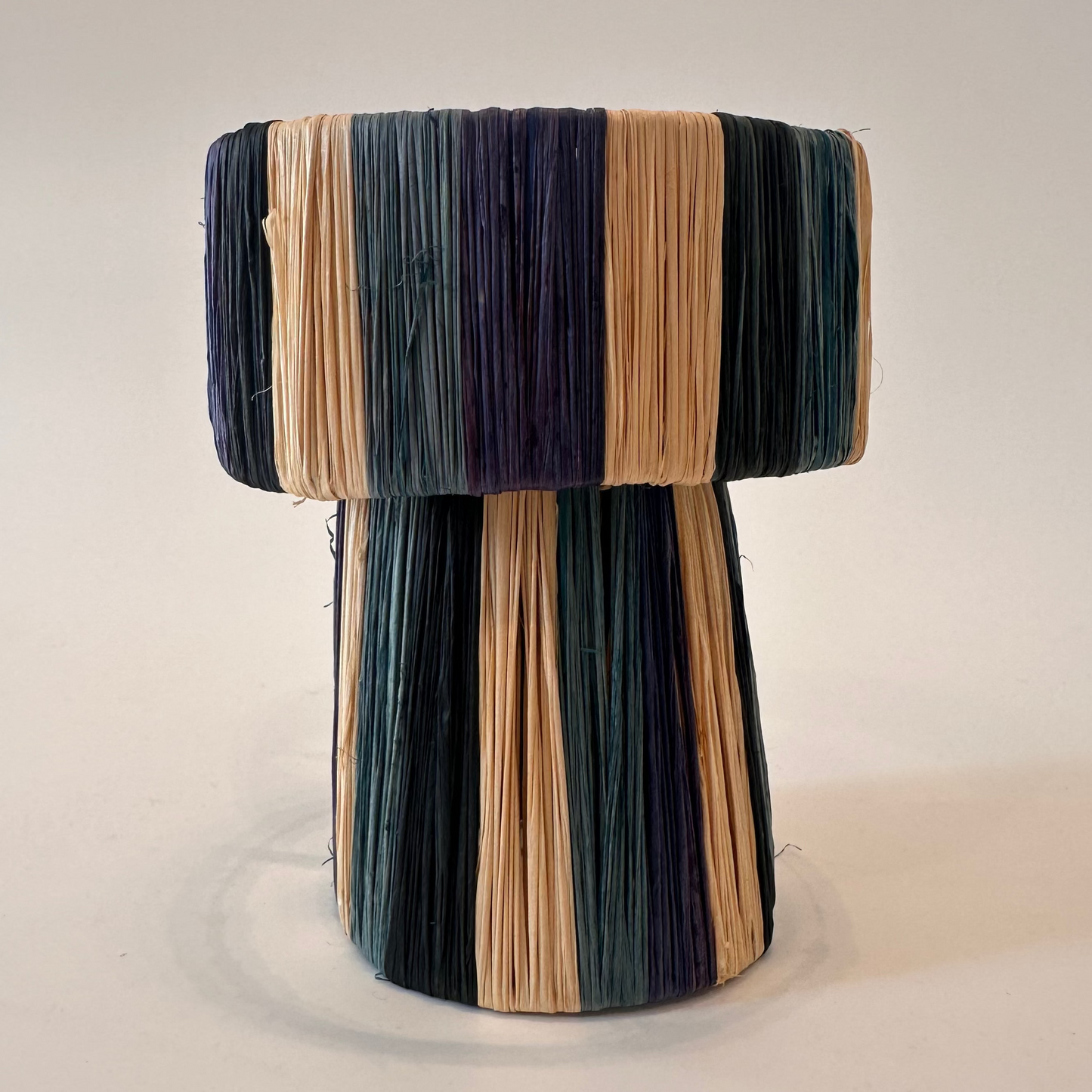 Raffia Tischleuchte "ZOUBIDA" Small