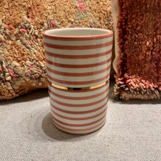 Vase „stripe“