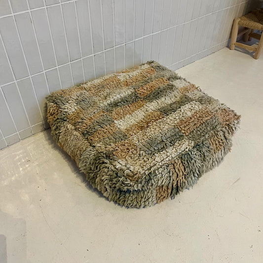 Vintage Pouf / Sitzkissen